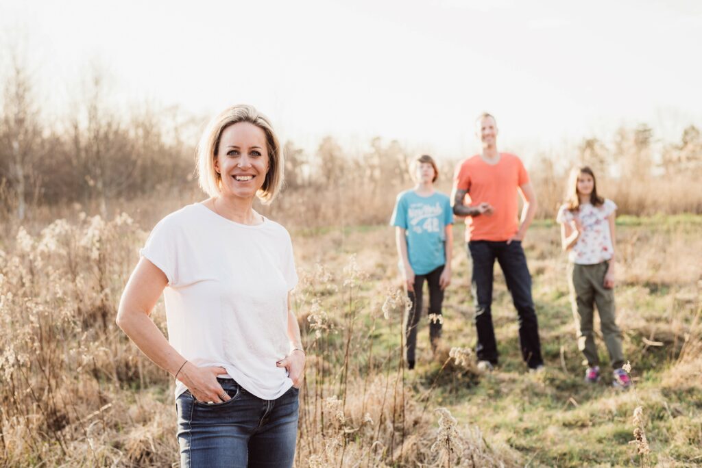 Mentaltrainerin Natalie Kolbe mit Familie, Über Mich