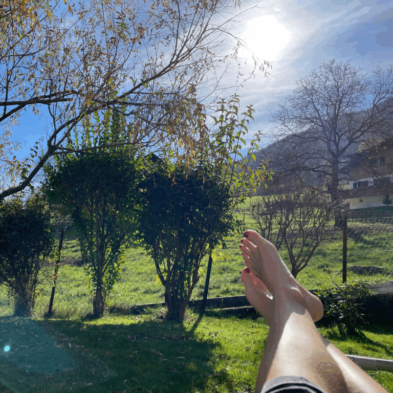 Krank im Urlaub – na und?! Ich bestimmte wie ich über eine Situation denke.